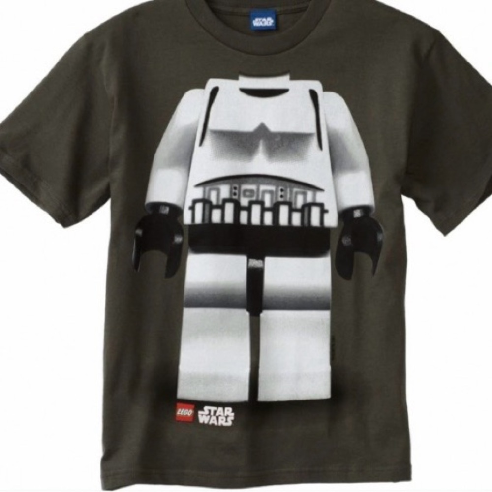 Lego Big Boys Nutha Clone T-Shirt Star Wars Stormtrooper Teen Large NWT